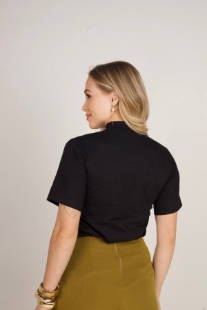 T-shirt Gola Alta 
Preto 
Tam. P