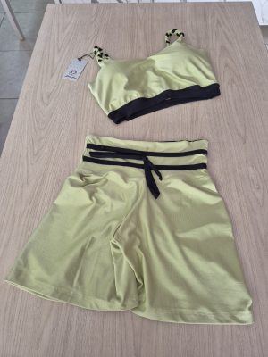 Conjunto Fitness Trança Lima 
Tamanho M