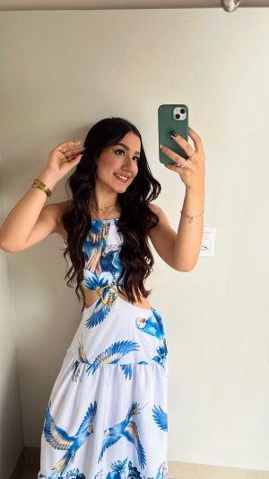 Vestido Fivela